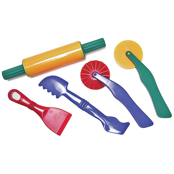 Creativity Street Dough Tools 5/Pkg-