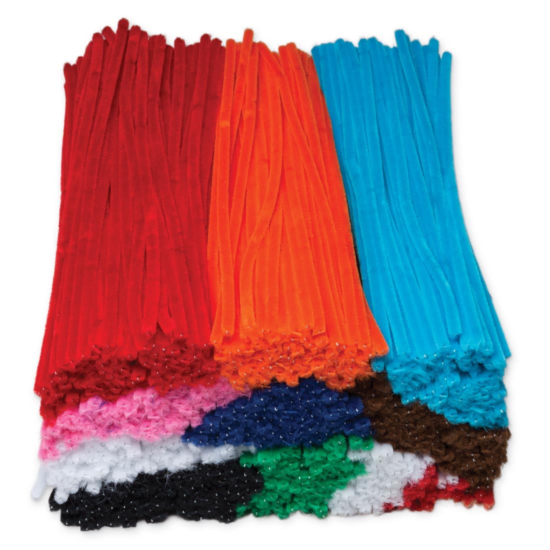 Creativity Street, PAC911001, Jumbo Chenille Pipe Cleaner Stems, 1000 / Box, Assorted