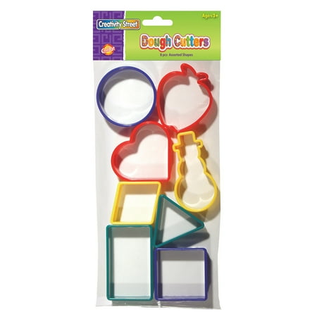 Creativity Street Kids Clay Tool Set, 8-Piece Clay Cutter Set A
