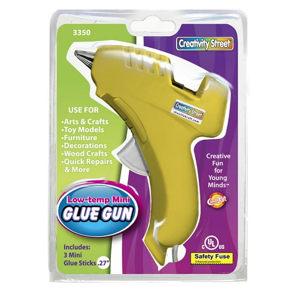 Creativity Street® Low-Temp Mini Glue Gun, 2/pkg