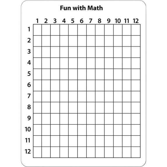 Creativity Street Math Lab Whiteboards, 10 / Pack (Quantity)