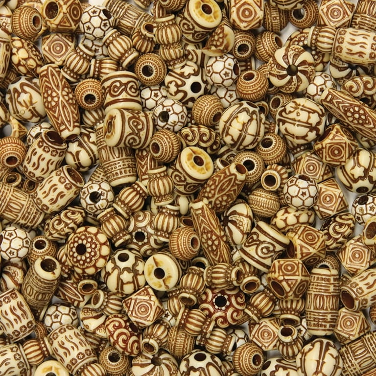 Creativity Street Mixed Bone Beads - Project, Craft - Recommended For 3 Year - 1 / Pack - Assorted Creativity Street Mixed Bone Beads - Project, Craft - Recommended For 3 Year - 1 / Pack - Assorted