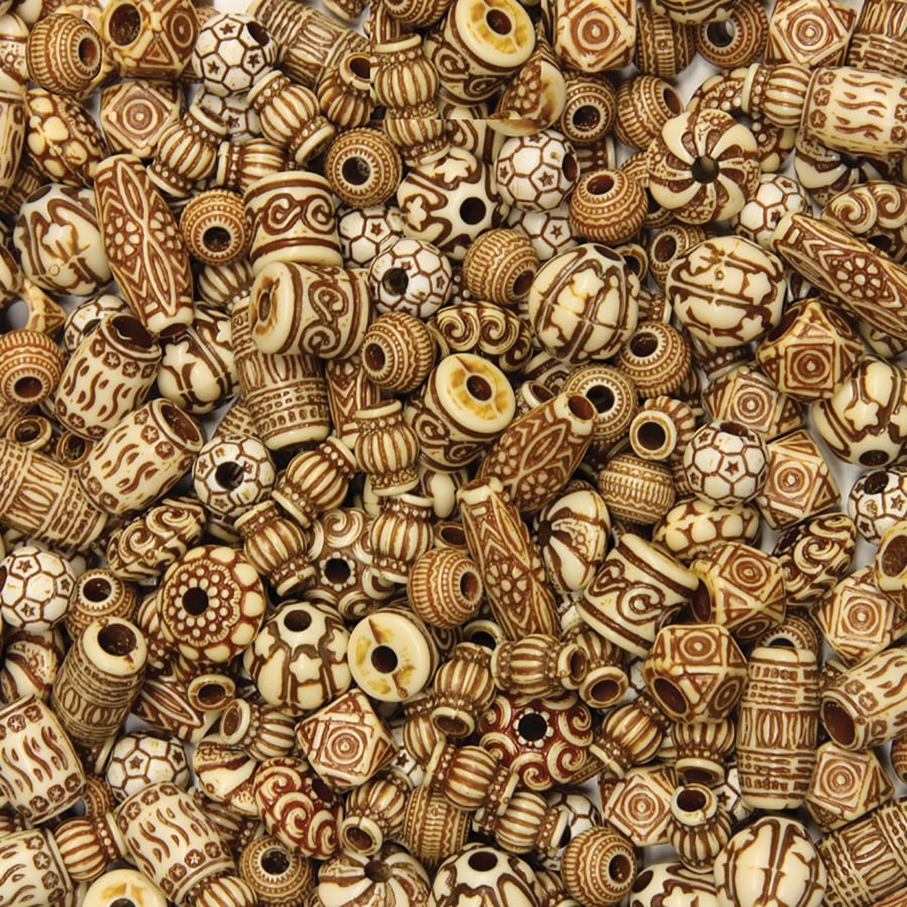 Creativity Street Mixed Bone Beads - Project, Craft - Recommended For 3 Year - 1 / Pack - Assorted Creativity Street Mixed Bone Beads - Project, Craft - Recommended For 3 Year - 1 / Pack - Assorted