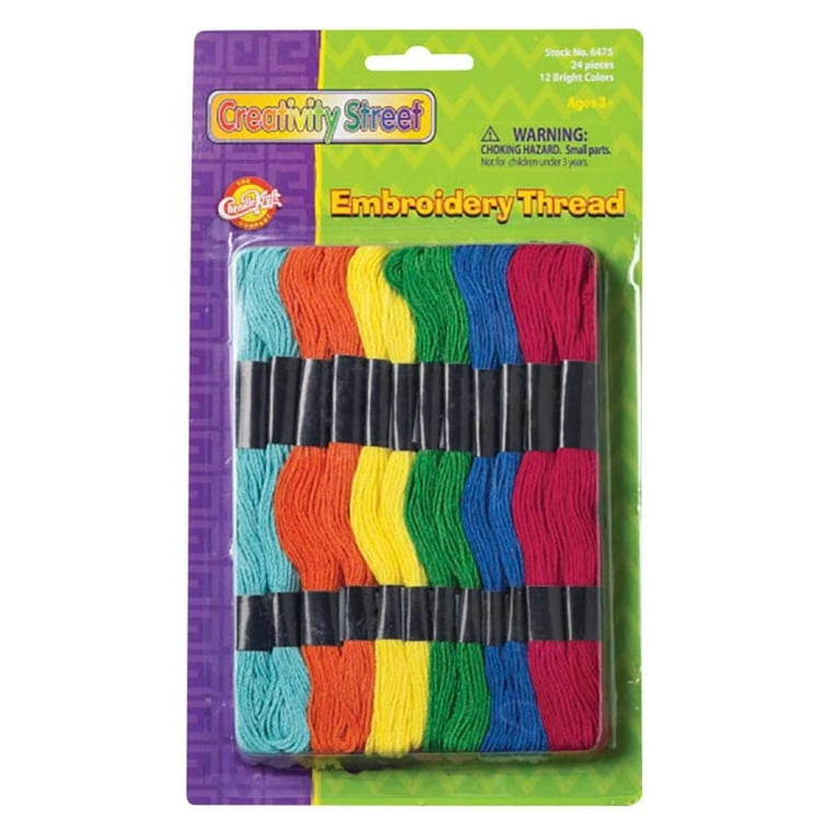 Creativity Street Embroidery Thread Pack - Assorted Creativity Street Embroidery Thread Pack - Assorted