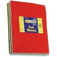 thumbnail image 1 of Creativity Street One Pound Felt Sheets - 30 Piece(s) - 9"Width x 12"Length - 30 / Pack - Assorted, 1 of 1