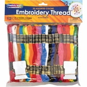 Pacon Embroidery Thread Pack Assorted
