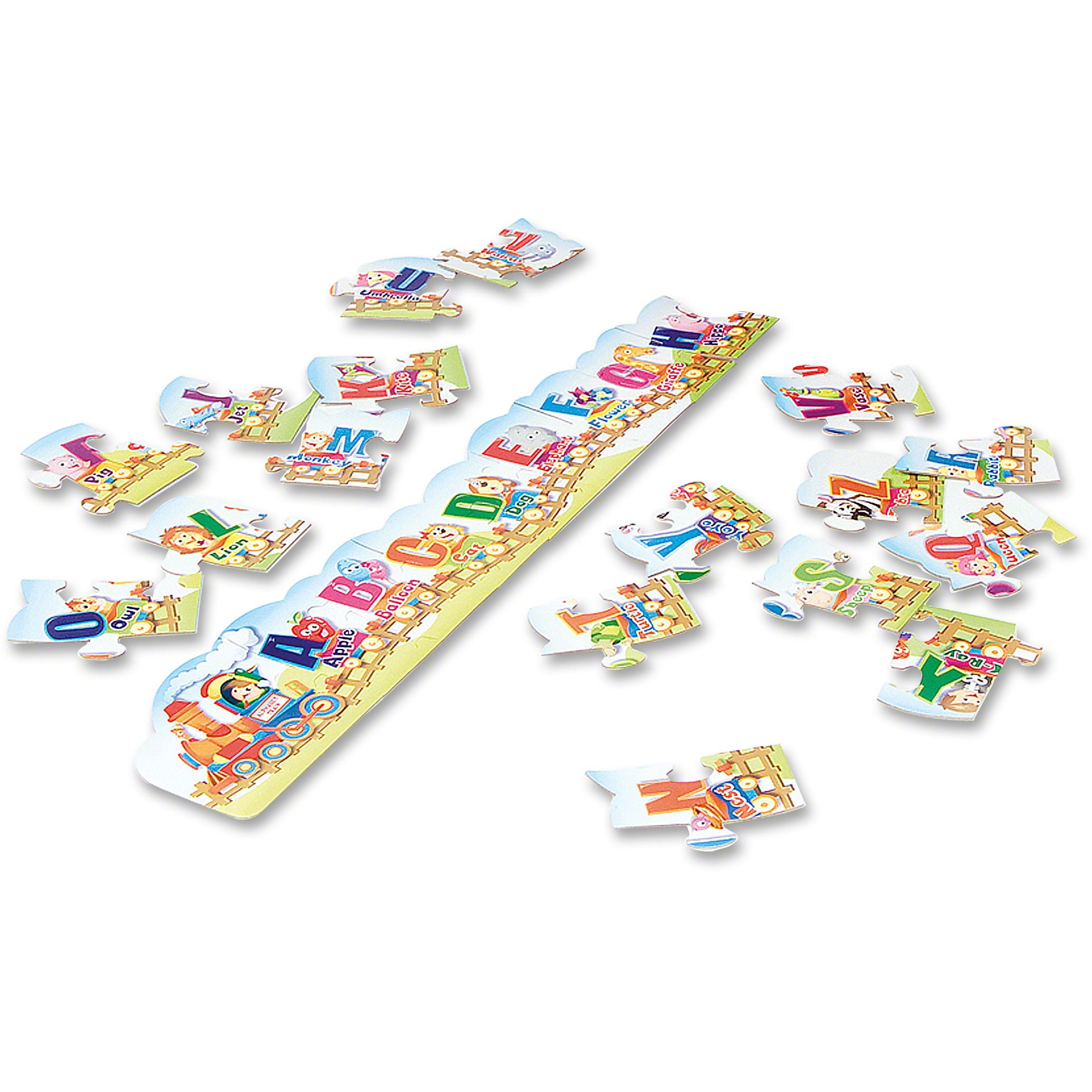 Creativity Street, PAC95173, Alphabet Train floor Puzzle, 1 Each