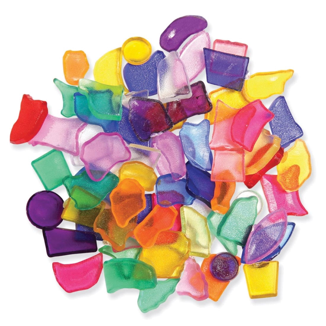 Creativity Street Plastic Mosaic Shapes