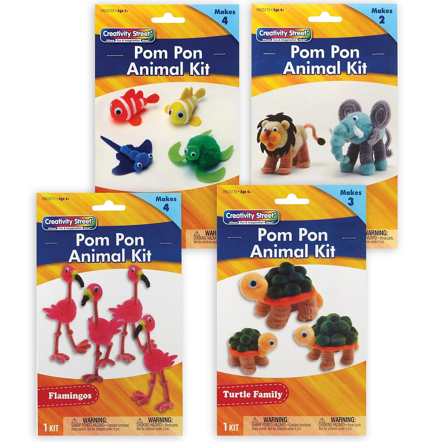 Pom Pons & Craft Fluffs - Pacon Creative Products