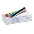 thumbnail image 1 of Creativity Street Regular Stems 12" x 4 mm, Metal Wire, Polyester, Assorted, 1,000/Box, 1 of 1