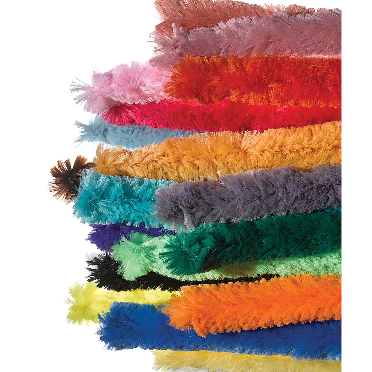 Creativity Street Chenille Stems, Super Colossal, Assorted Colors 24/Pkg.