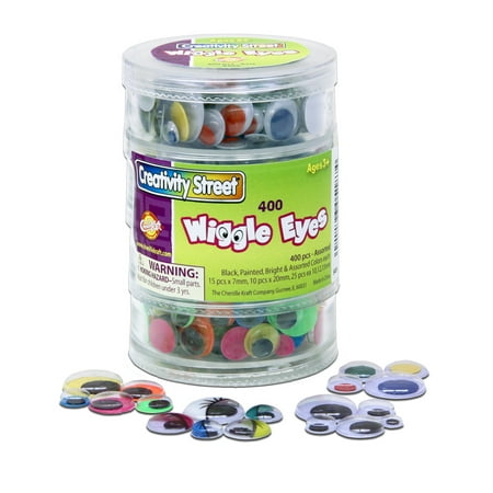 Stacking Jar Wiggle Eyes, Assorted, 400/Pack price history and forecast - Pacon Corporation CK-3409