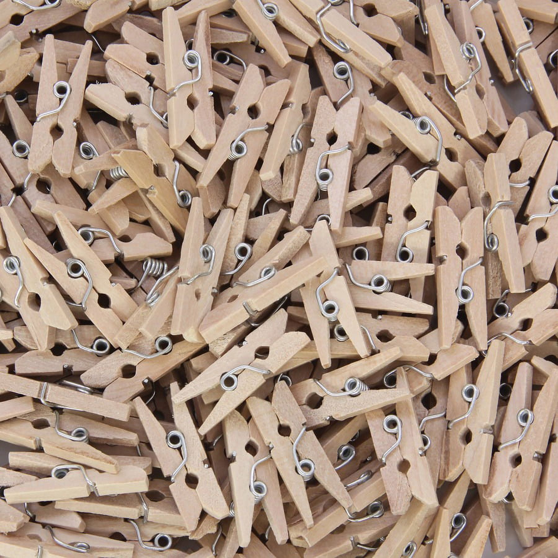Creativity Street WoodCrafts Natural Mini Clothespins - Mini - 1 Creativity Street WoodCrafts Natural Mini Clothespins - Mini - 1