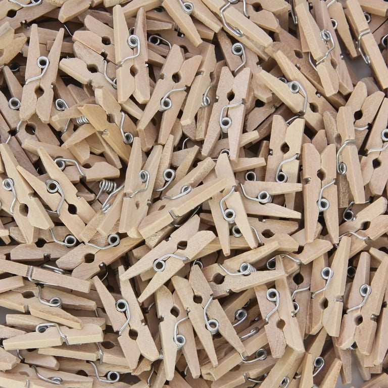 Creativity Street WoodCrafts Natural Mini Clothespins - Mini - 1 Creativity Street WoodCrafts Natural Mini Clothespins - Mini - 1