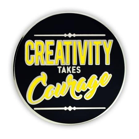Creativity Takes Courage Lapel Pin - 10 Pack