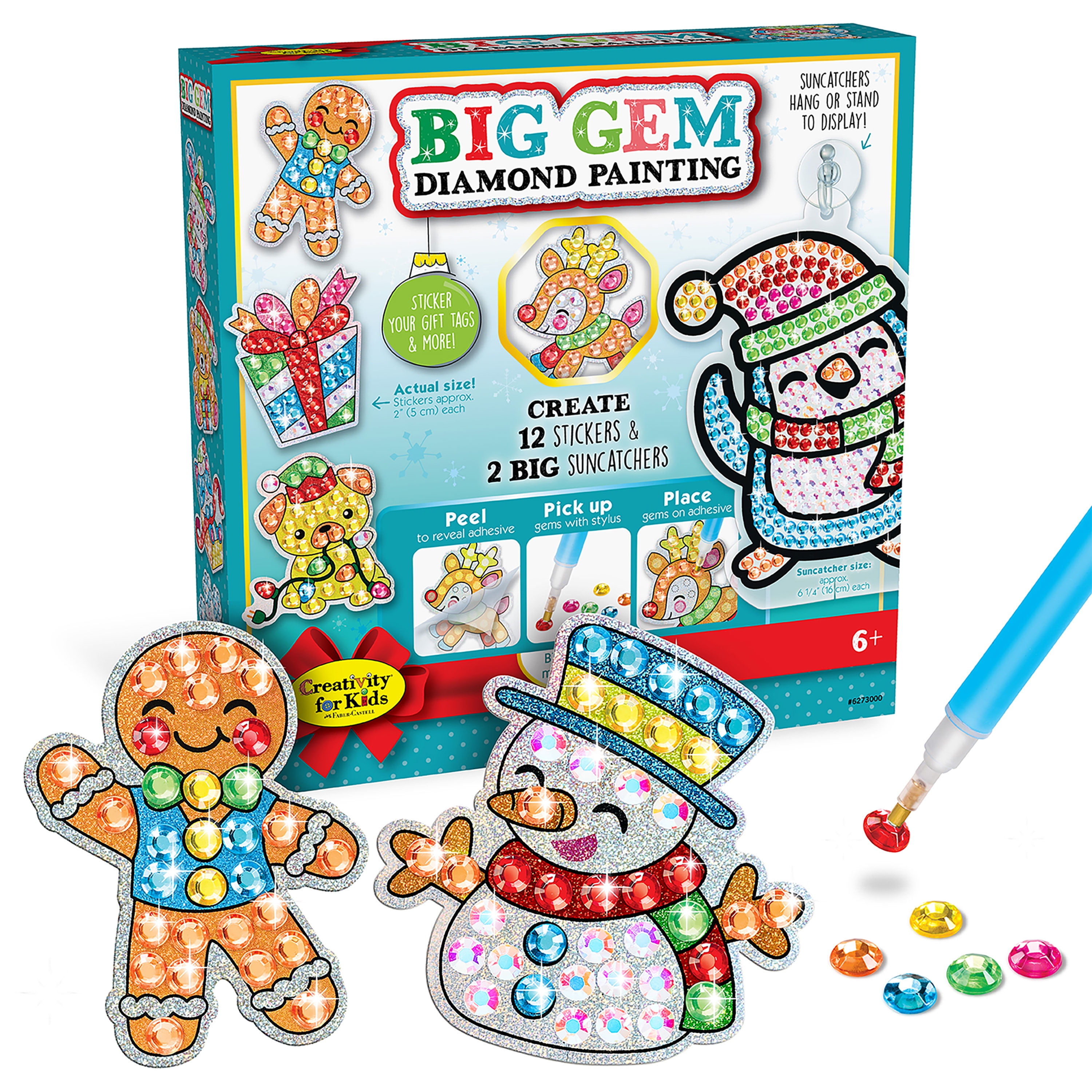 Big Gem Diamond Painting Kit Arts and Crafts for Kids Ages 8-12 Make Y –  ToysCentral - Europe