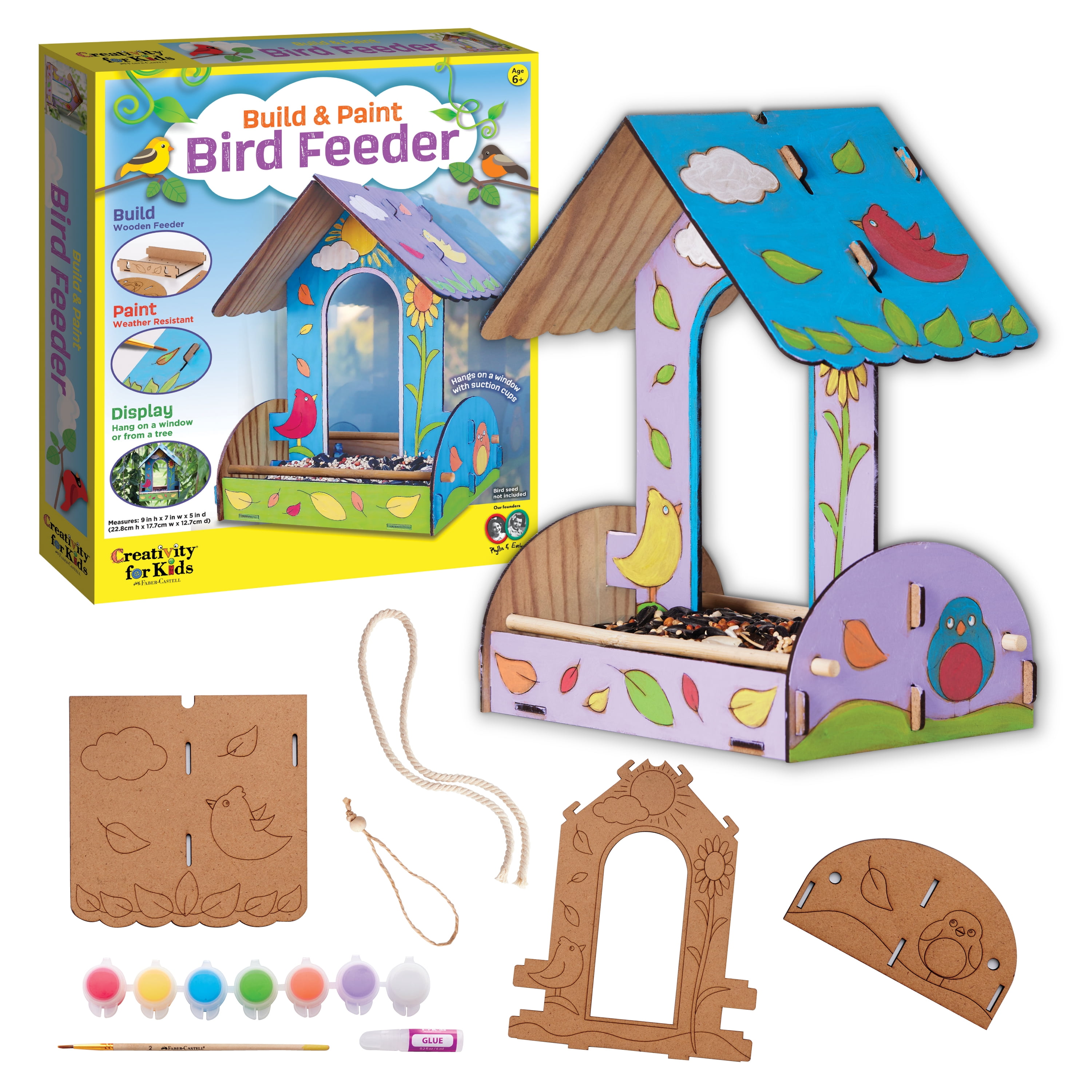 Upgraded Bird Feeders Kids Arts and Crafts Kits for Outdoor, 2-Pack STEM Painting  Art Activities Crafts Gifts Outside Toys for Boys Girls Age 8-12 4-6 6-8 3-5  - Coupon Codes, Promo Codes