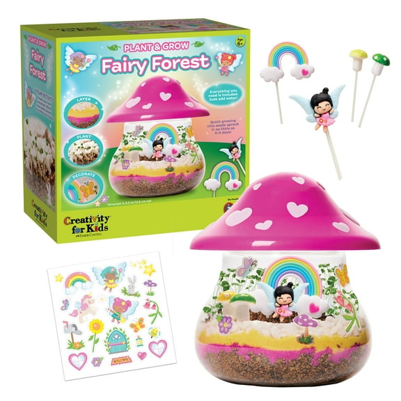 Creativity for Kids Fairy Forest Garden- Child, Beginner Craft Kit for Ages 6 to 9+