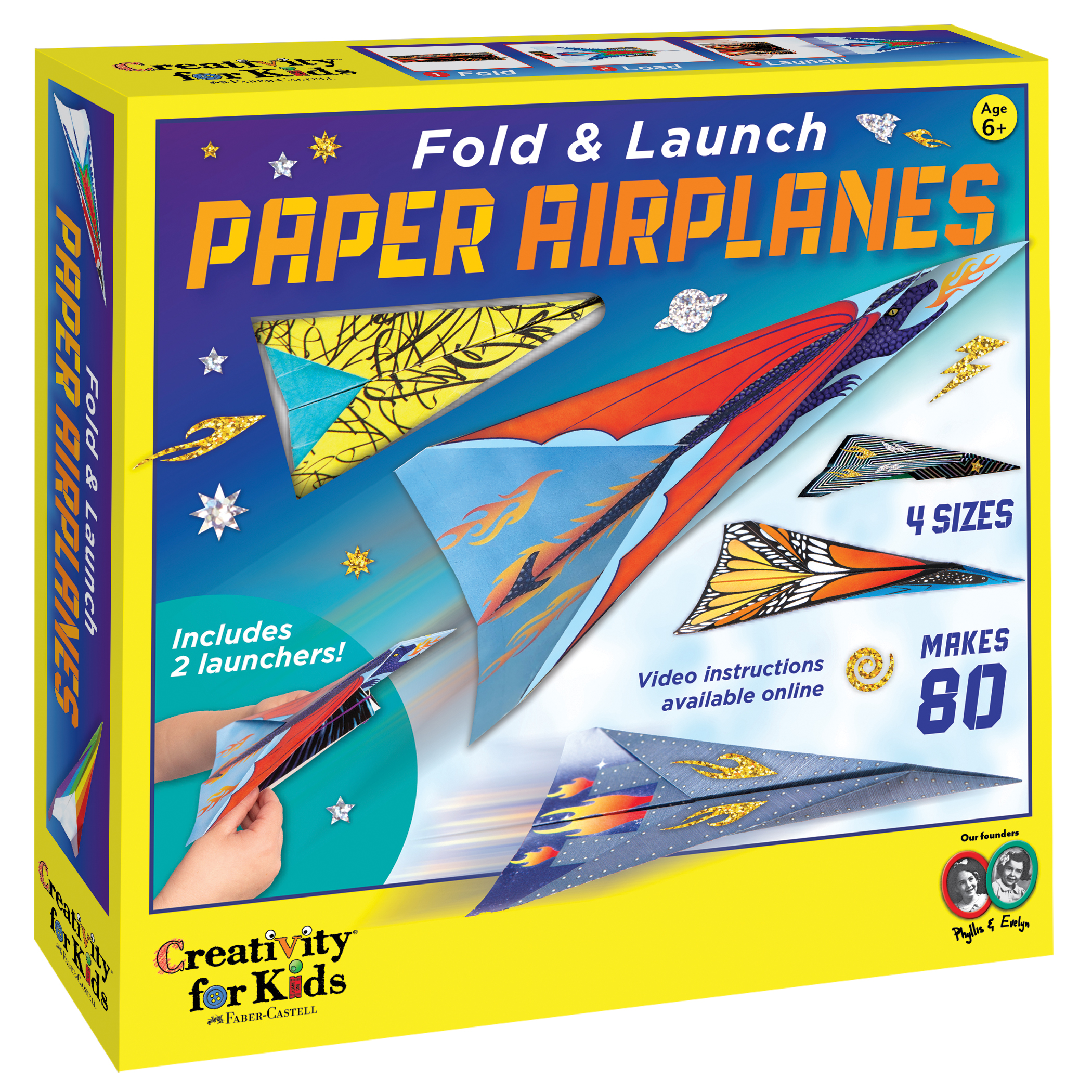 Creativity For Kids Fold Launch Paper Airplanes Air Toy Hobby Creativity For Kids Fold Launch Paper Airplanes Air Toy Hobby