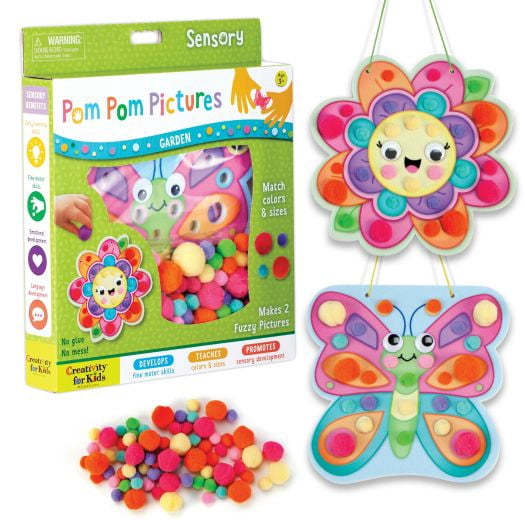 Creativity for Kids Garden Pom Pom Pictures Kit