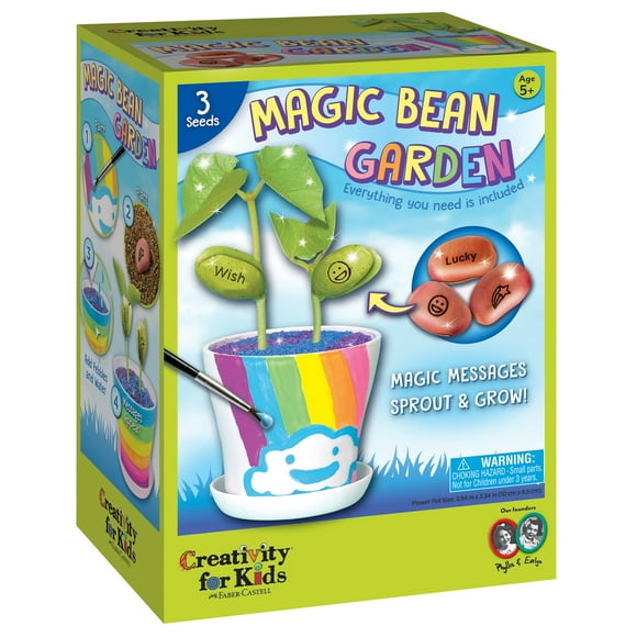 Creativity for Kids Magic Bean Garden- Child Craft Kit for Boys and Girls