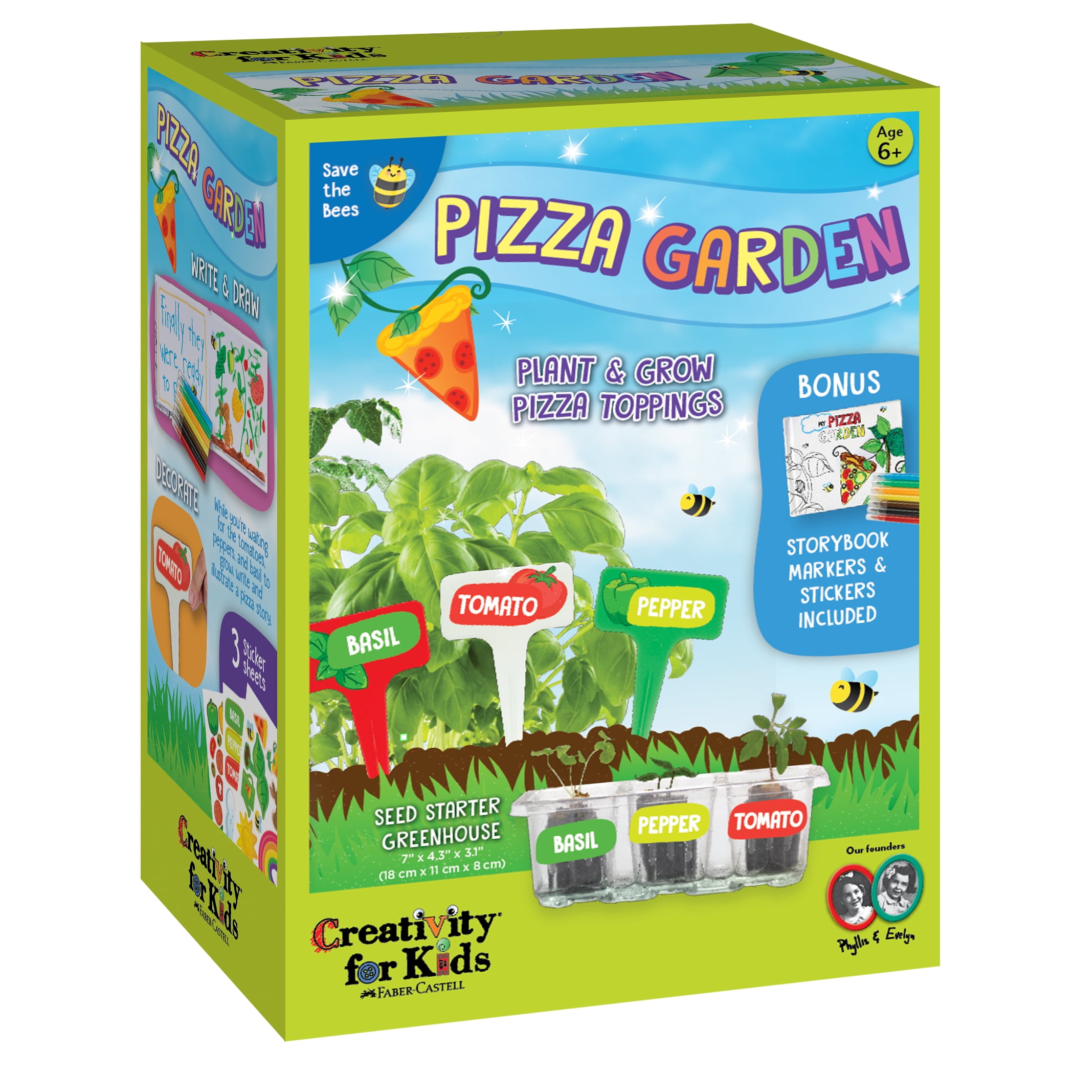 Creativity for Kids Pizza Garden Kit - Grow Your Own Pizza