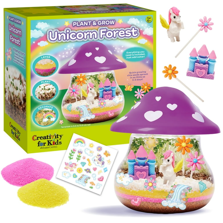 Creativity for Kids Plant and Grow Unicorn Forest: Girl Toys and