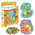 thumbnail image 1 of Creativity for Kids Pom Pom Pictures Dinosaurs - Sensory Craft Kit for Boys and Girls Ages 3+, 1 of 9