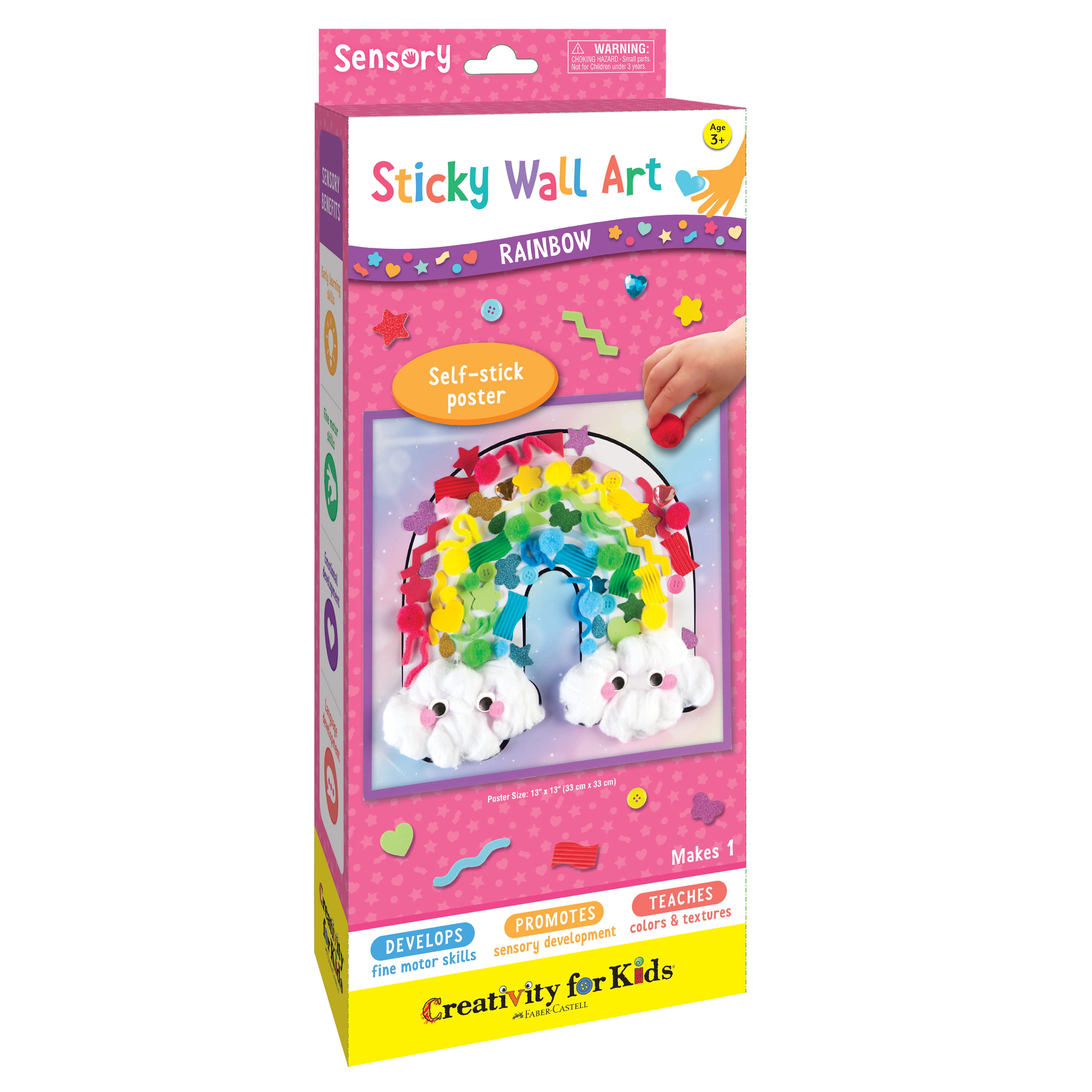 Creativity for Kids Rainbow Sticky Wall Art