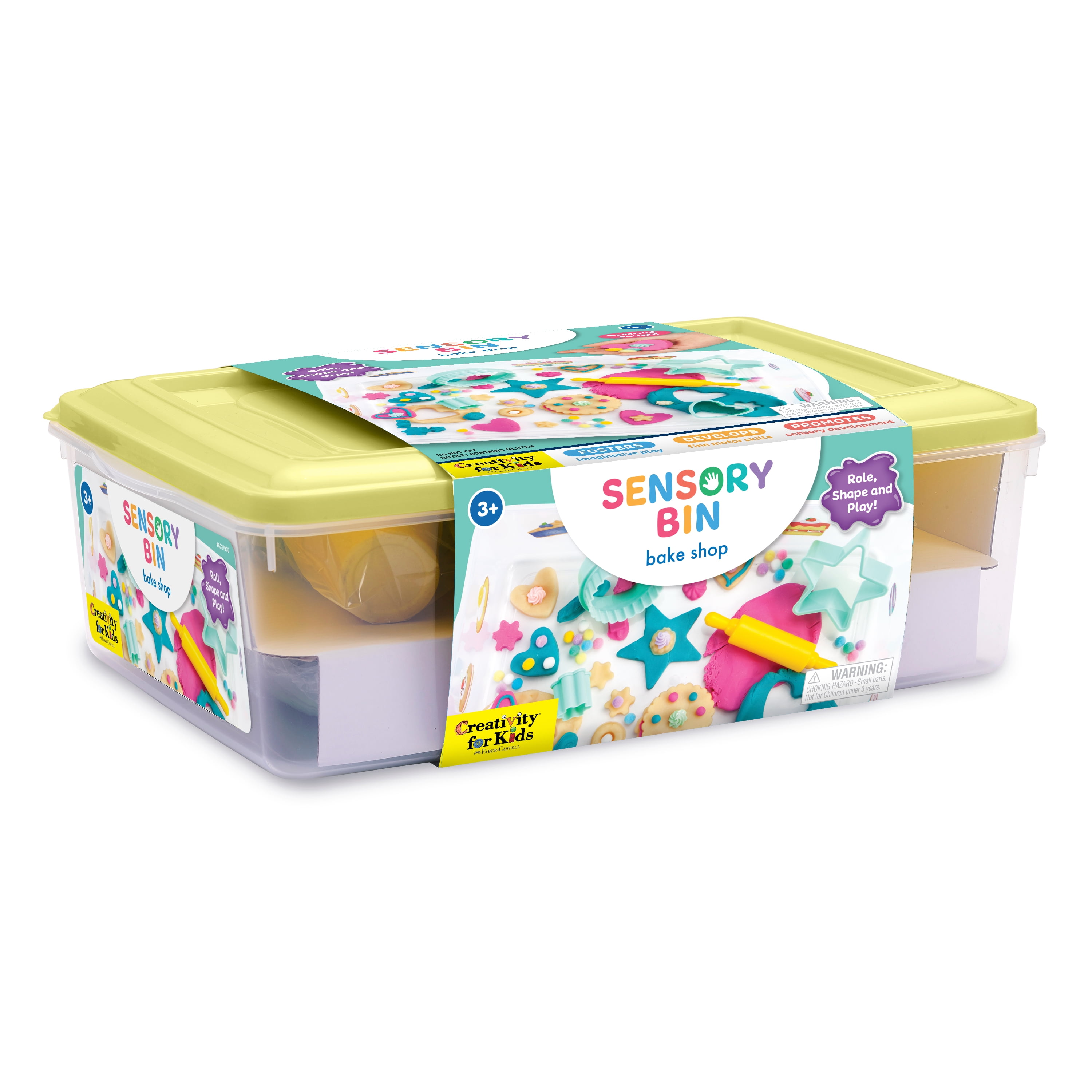 Creativity for Kids Sensory Bin Bake Shop- Child Sensory Art and