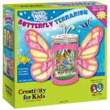 Creativity for Kids Sparkle N Glow Butterfly Terrarium- Child Craft Kit ...