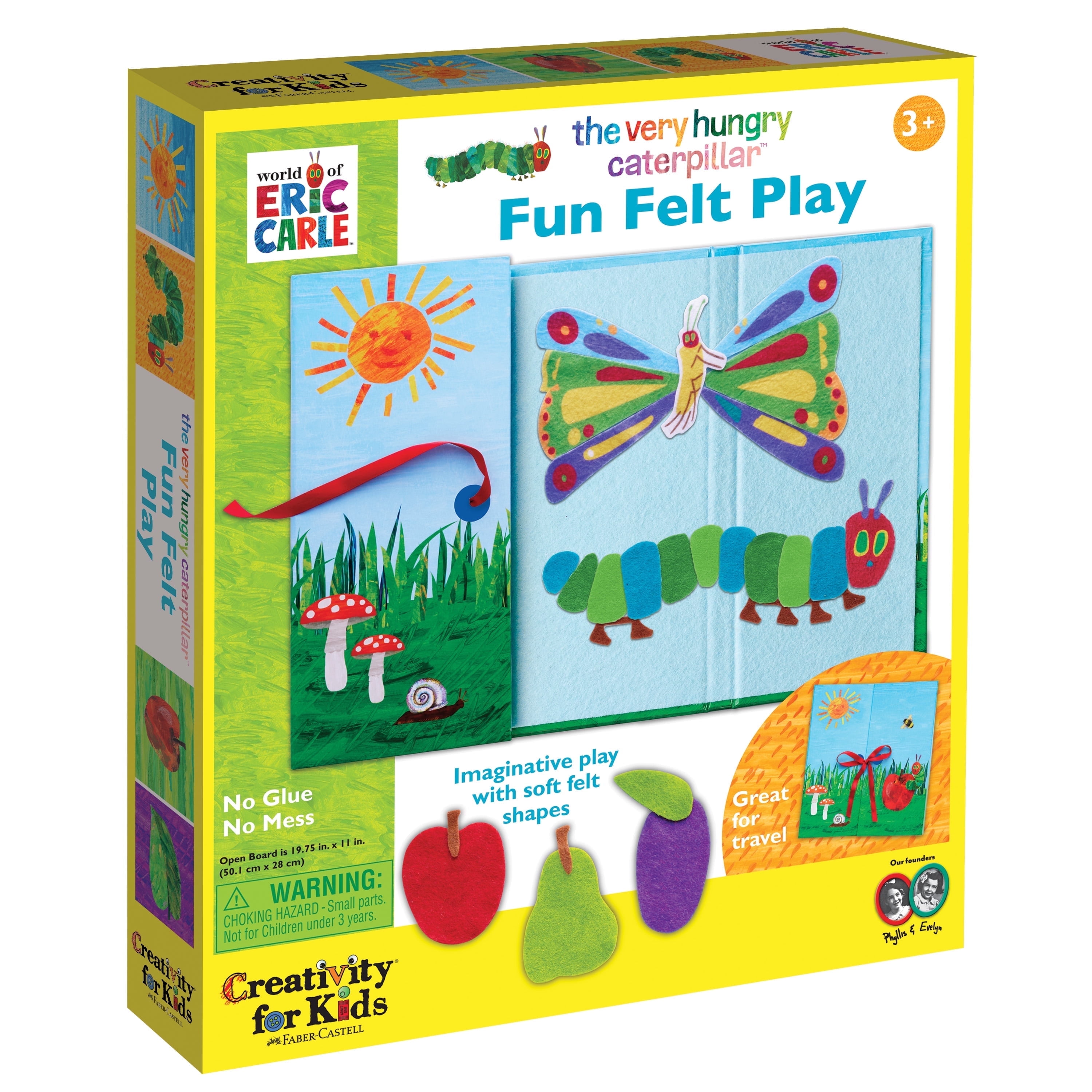 Creativity for Kids The Very Hungry Caterpillar Fun Felt Play - Crafts for Kids Ages 3-5+