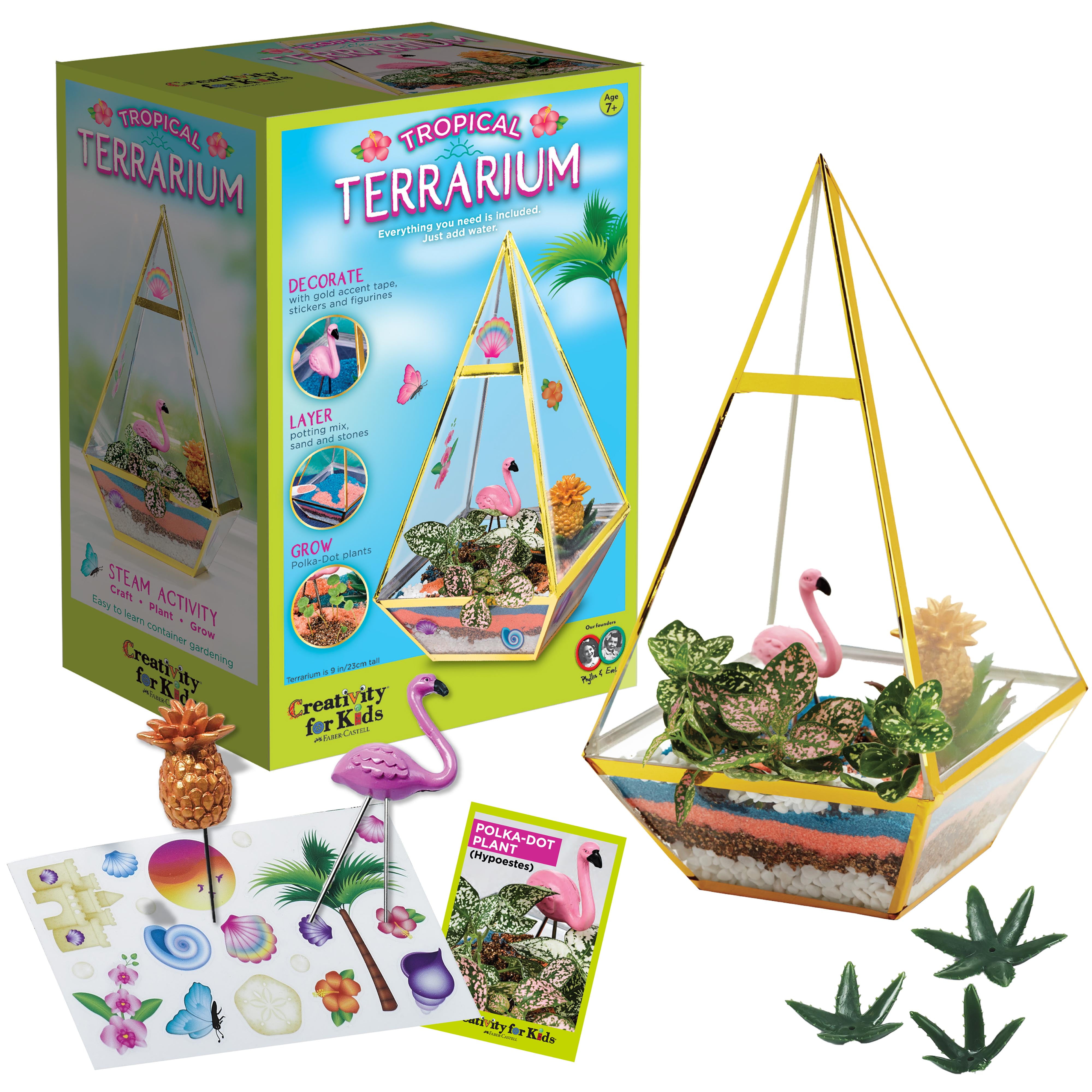 Buy Art Projects Kids Garden - Growing Kit for 5 Year Old Girls - Crafts  for Kids Ages 8-12 - Birthday Gift For 6 Year Old Girl or Boy - Gardening  Kit