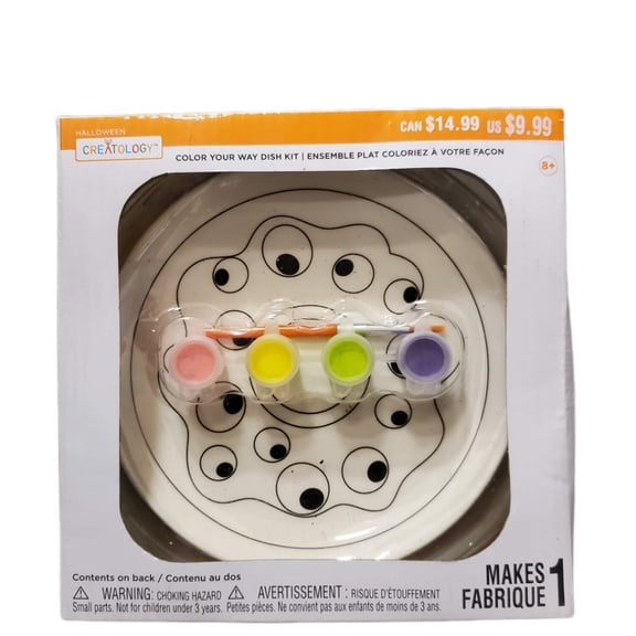 Creatology Kids' Paint-Your-Own Dish Kit Halloween