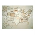 thumbnail image 1 of Creatology USA Map Wood Puzzle, 1 of 1