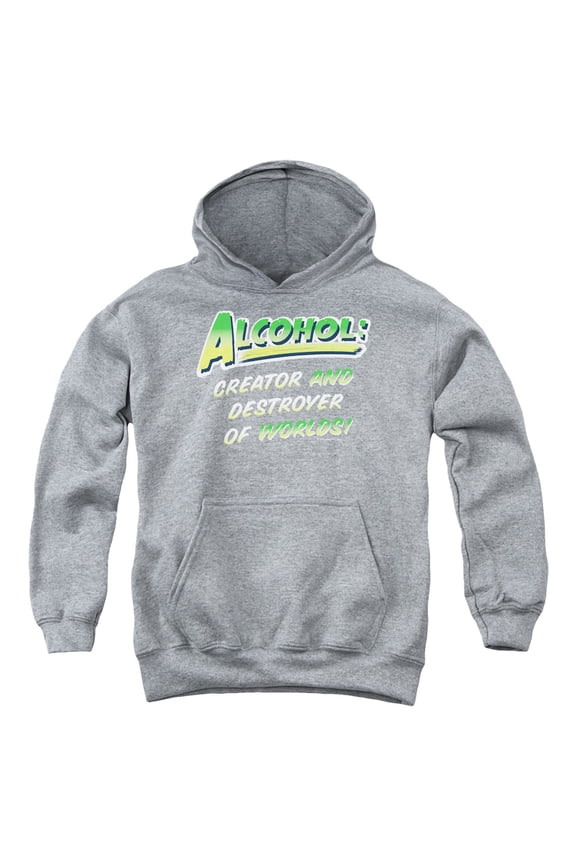 - Creator And Destroyer - Youth Hooded Sweatshirt - Small