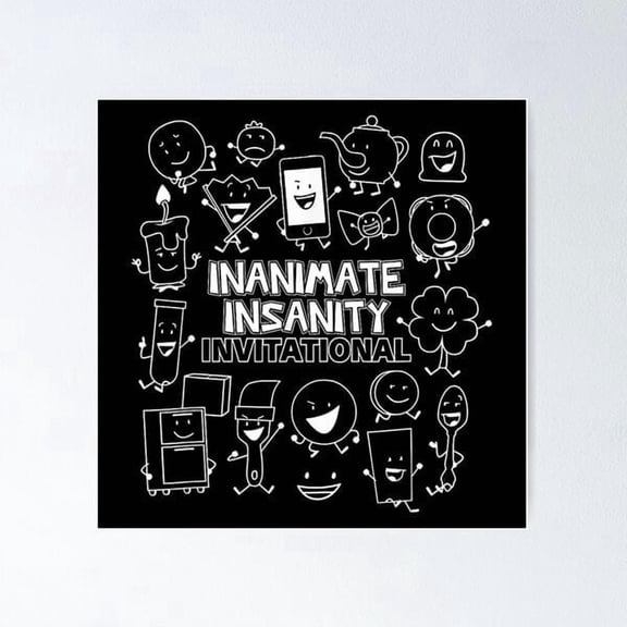 Creator Ink Inanimate Insanity Design Poster Wall Art Modern Wall Decor For Living Room Bedroom