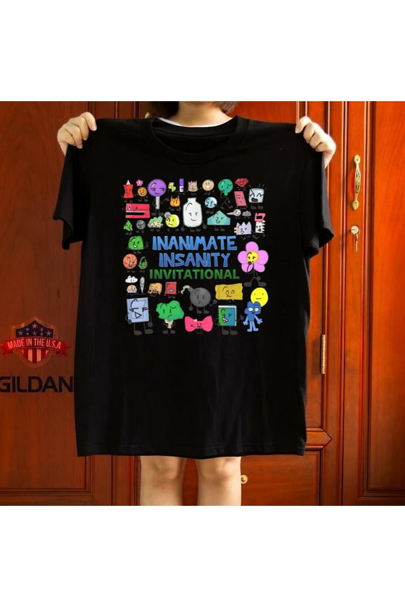Creator Ink Inanimate Insanity Funny Meme Black And White Shirt Graphic Tee,for unisex up to 5XL