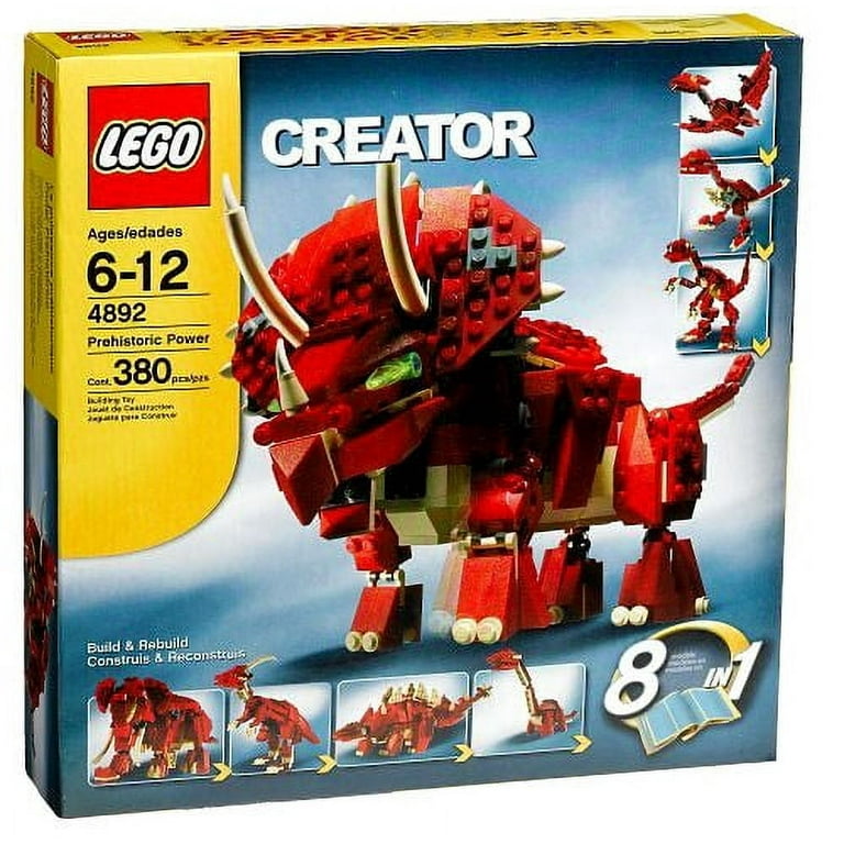 LEGO Creator Prehistoric Power Set 4892 Jurassic Triceratops