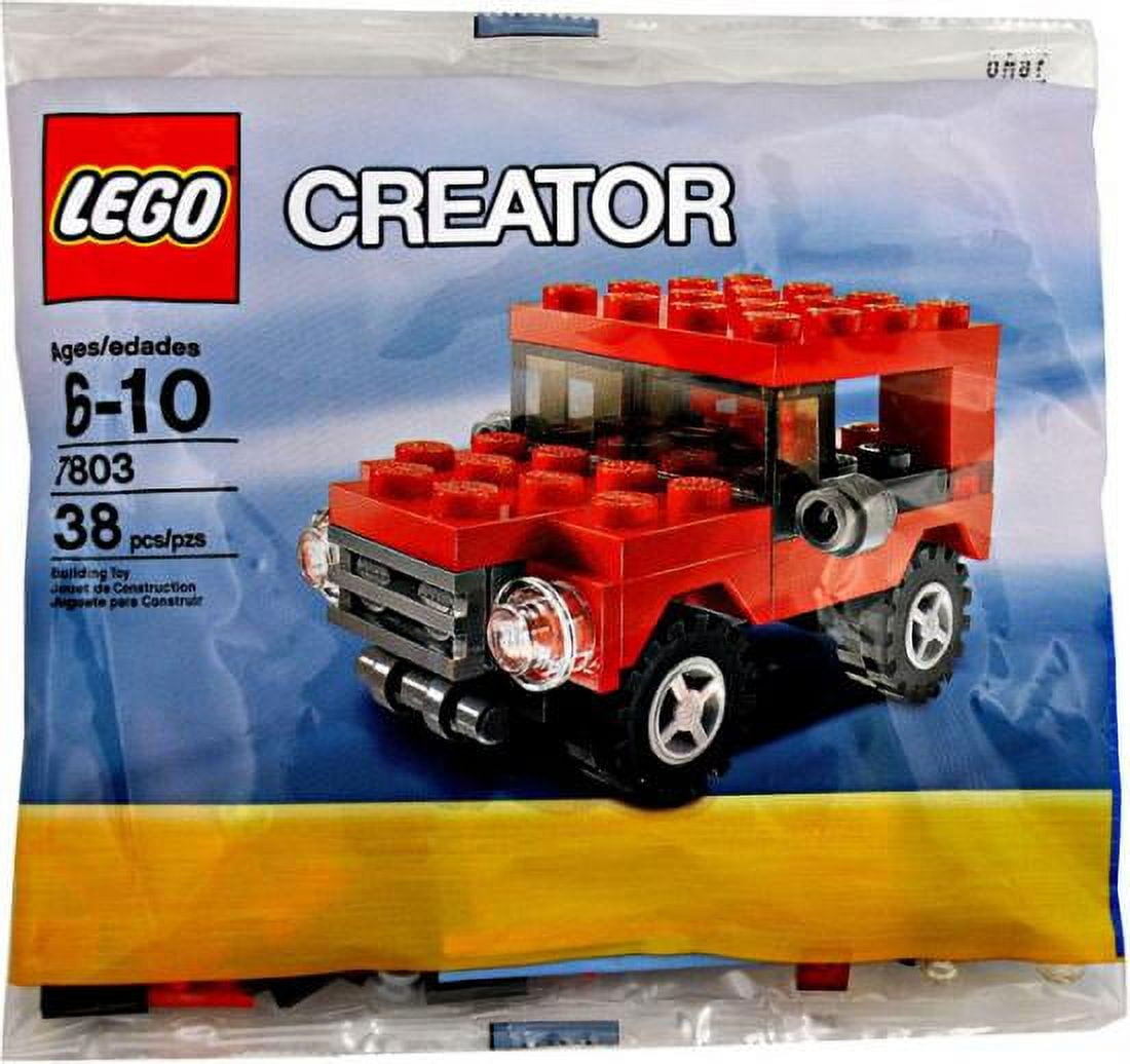 Creator Red Jeep Mini Set LEGO 7803 Bagged Walmart