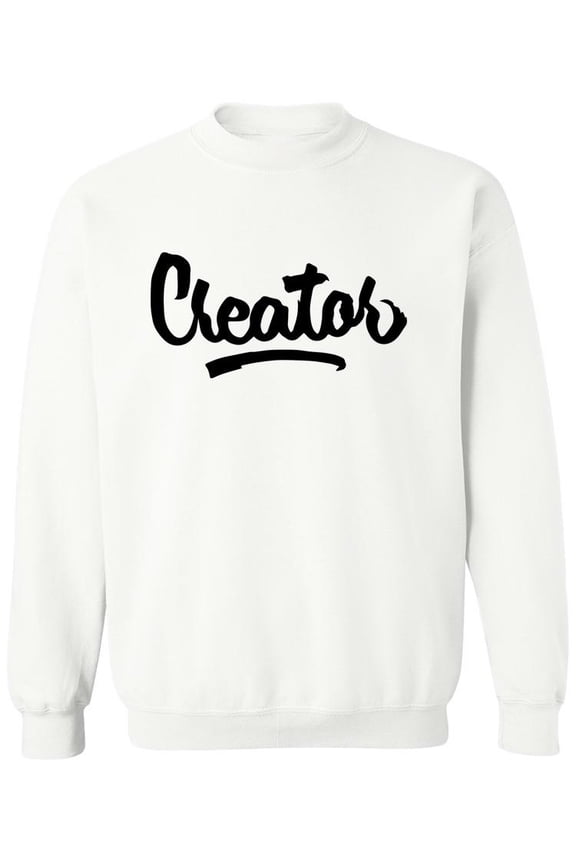 Creator.  Sweatshirt Men -Image by Shutterstock, Male Medium