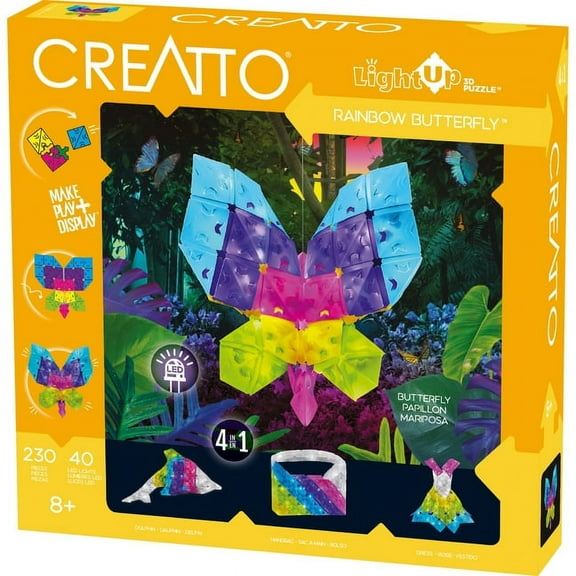 Creatto: Rainbow Butterfly - 3l (En/Fr/Es) (Other)