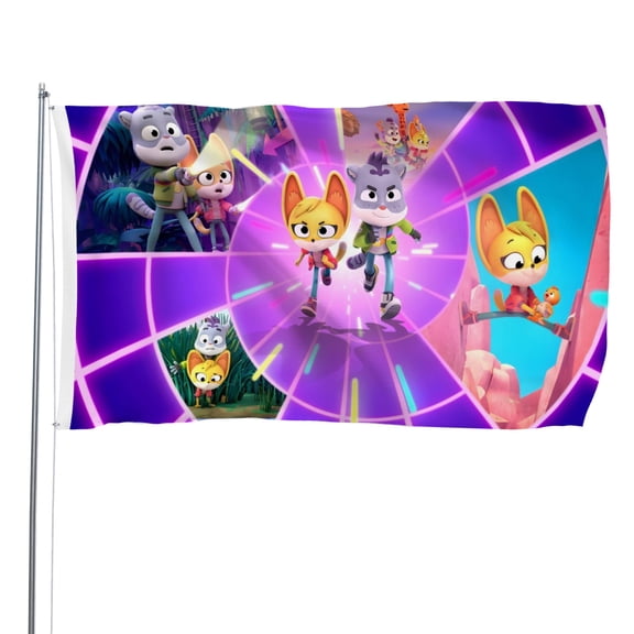 The Creature Cases-themed Printed Flag Perfect gift for fans, friends, and family members, and suitable for indoor and outdoor activities, party decorations.16"x24" (40cm60cm)