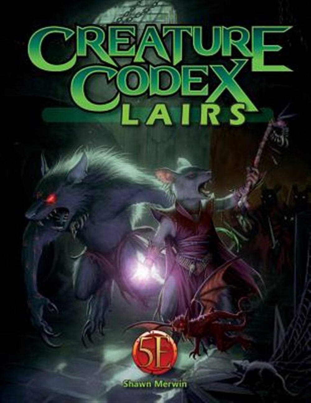 Creature Codex Lairs for 5th Edition (Paperback) by Shawn Merwin ...