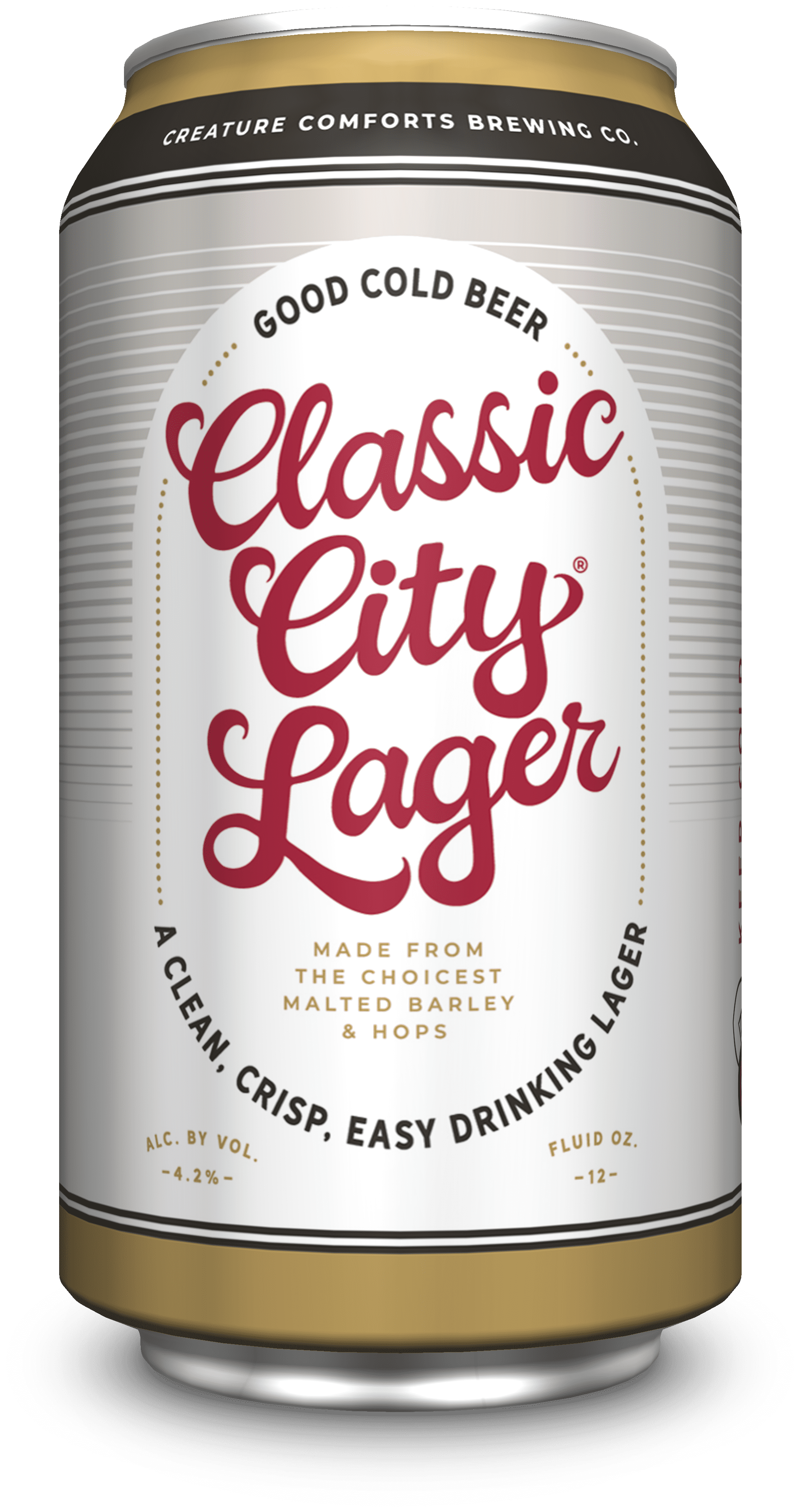 Creature Comforts Classic City Lager 12pk 12oz Cans, 4.2% ABV