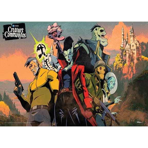 Creature Commandos (Key Art) MightyPrint Wall Art MP24171031