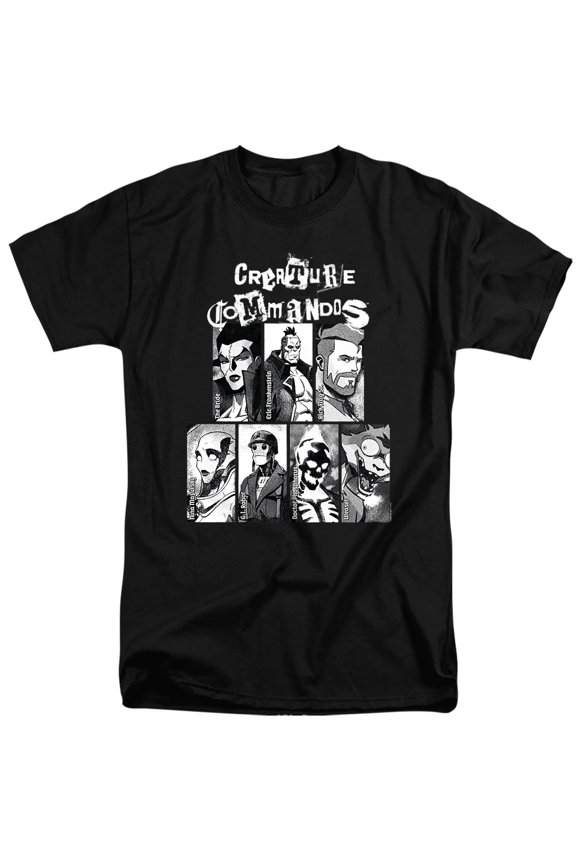 Portraits Unisex Adult Tall T Shirt (3X-Large) Black