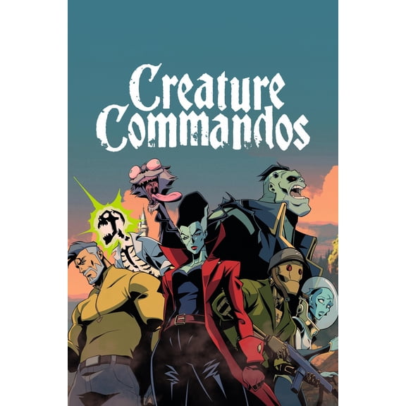 Creature Commandos Season 1 DVD - Animation, Sci-Fi & Fantasy, and Action & Adventure