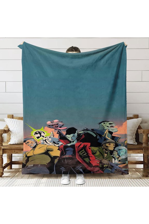 Creature Commandos Throw Blanket Gifts for Fans Lover Girls Boys Women Present Hoodie Him Bed 30"x40"