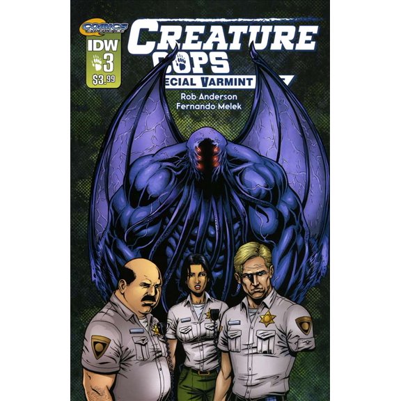 Creature Cops: Special Varmint Unit #3 VF ; IDW Comic Book